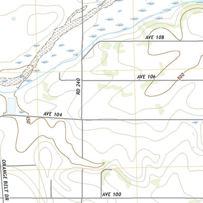 United States Geological Survey Ducor, CA (2018, 24000-Scale) digital map