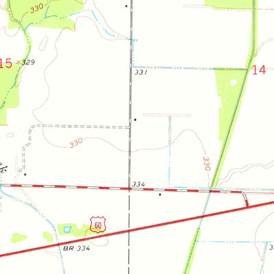 United States Geological Survey Dudley, MO (1962, 24000-Scale) digital map