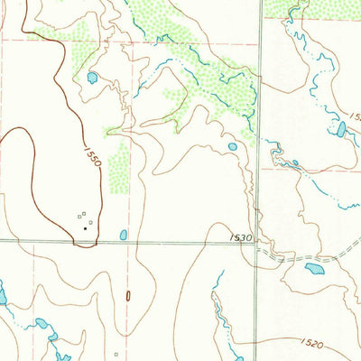 United States Geological Survey Dudleys Creek, TX (1966, 24000-Scale) digital map