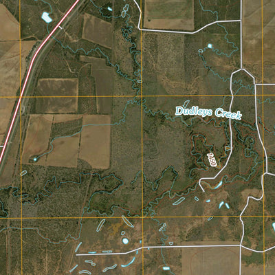 United States Geological Survey Dudleys Creek, TX (2010, 24000-Scale) digital map