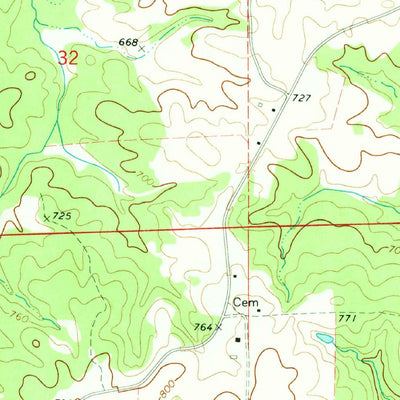 United States Geological Survey Dudleyville, AL (1971, 24000-Scale) digital map