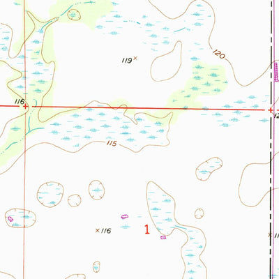 United States Geological Survey Duette, FL (1956, 24000-Scale) digital map