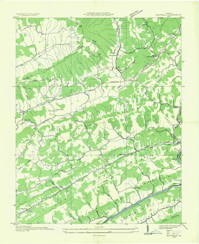 United States Geological Survey Duffield, VA (1935, 24000-Scale) digital map