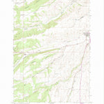 United States Geological Survey Dufur West, OR (1962, 24000-Scale) digital map