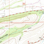 United States Geological Survey Dufur West, OR (1962, 24000-Scale) digital map