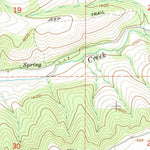 United States Geological Survey Dufur West, OR (1962, 24000-Scale) digital map