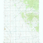 United States Geological Survey Duggins Creek, UT (1986, 24000-Scale) digital map