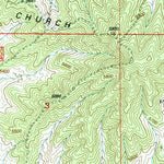 United States Geological Survey Duggins Creek, UT (2001, 24000-Scale) digital map