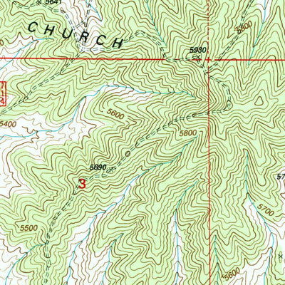 United States Geological Survey Duggins Creek, UT (2001, 24000-Scale) digital map