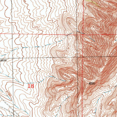 United States Geological Survey Dugout Canyon, NM (1996, 24000-Scale) digital map