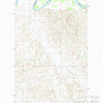 United States Geological Survey Dugout Creek, MT (1969, 24000-Scale) digital map