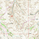 United States Geological Survey Dugout Creek, MT (1969, 24000-Scale) digital map