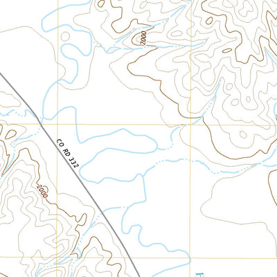 United States Geological Survey Dugout Creek, MT (2020, 24000-Scale) digital map