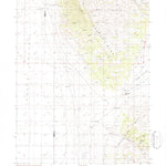 United States Geological Survey Dugout Spring, NV (1986, 24000-Scale) digital map