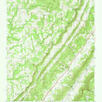United States Geological Survey Dugout Valley, AL (1946, 24000-Scale) digital map
