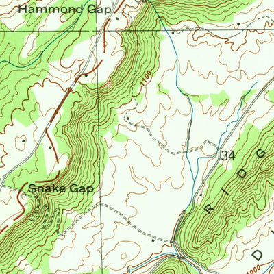 United States Geological Survey Dugout Valley, AL (1946, 24000-Scale) digital map