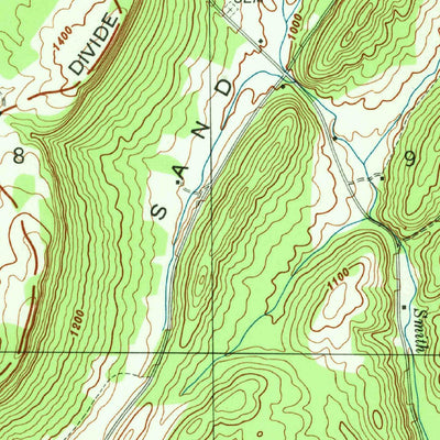 United States Geological Survey Dugout Valley, AL (1946, 24000-Scale) digital map