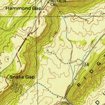 United States Geological Survey Dugout Valley, AL (1947, 24000-Scale) digital map