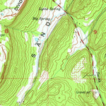 United States Geological Survey Dugout Valley, AL (1975, 24000-Scale) digital map