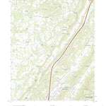 United States Geological Survey Dugout Valley, AL (2020, 24000-Scale) digital map