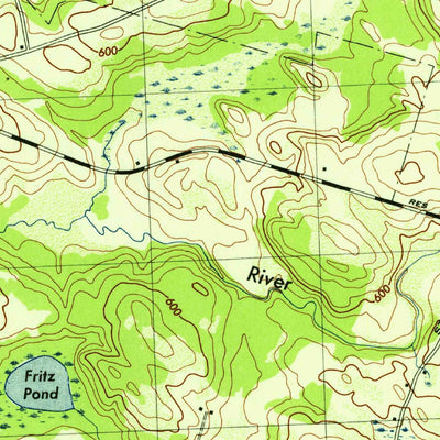 United States Geological Survey Dugway, NY (1943, 31680-Scale) digital map
