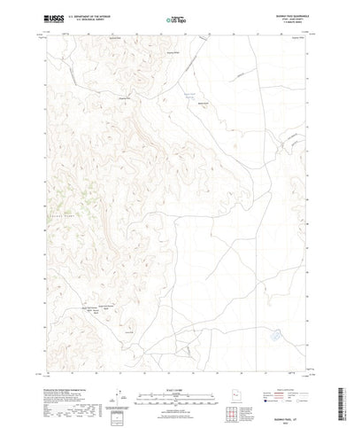 United States Geological Survey Dugway Pass, UT (2023, 24000-Scale) digital map