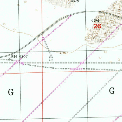 United States Geological Survey Dugway Proving Ground NE, UT (1954, 24000-Scale) digital map