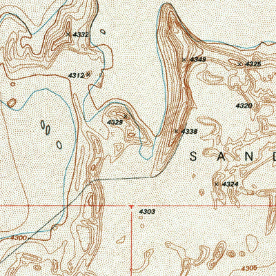 United States Geological Survey Dugway Proving Ground NE, UT (1993, 24000-Scale) digital map