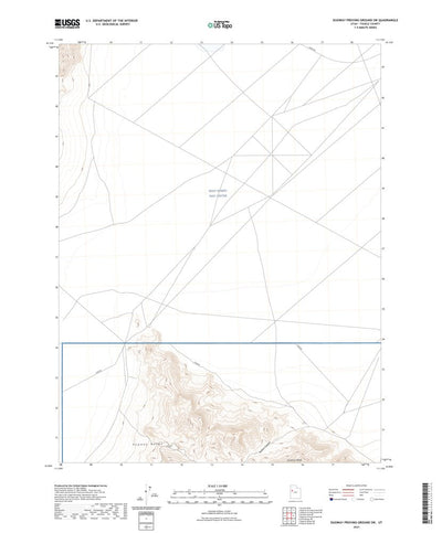 United States Geological Survey Dugway Proving Ground SW, UT (2023, 24000-Scale) digital map