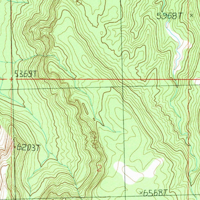 United States Geological Survey Dugway Range SW, UT (1988, 24000-Scale) digital map