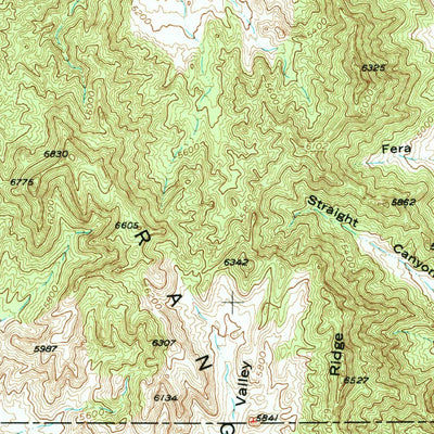 United States Geological Survey Dugway Range, UT (1953, 62500-Scale) digital map