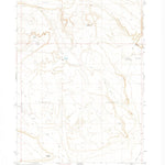 United States Geological Survey Duhaime Flat East, OR (1971, 24000-Scale) digital map