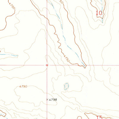 United States Geological Survey Duhaime Flat East, OR (1971, 24000-Scale) digital map