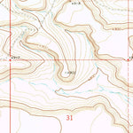 United States Geological Survey Duhaime Flat West, OR (1971, 24000-Scale) digital map