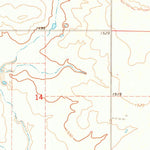 United States Geological Survey Duke SW, OK (1971, 24000-Scale) digital map