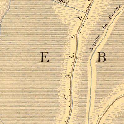 United States Geological Survey Dulac, LA (1894, 62500-Scale) digital map