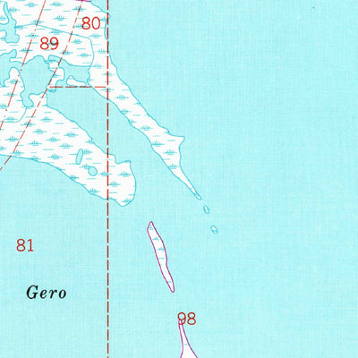 United States Geological Survey Dulac, LA (1964, 24000-Scale) digital map