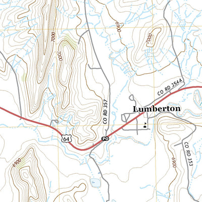 United States Geological Survey Dulce, NM (2020, 24000-Scale) digital map