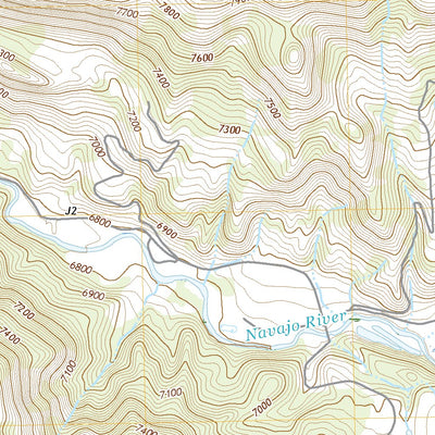 United States Geological Survey Dulce, NM (2020, 24000-Scale) digital map