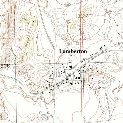 United States Geological Survey Dulce, NM-CO (1983, 24000-Scale) digital map
