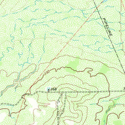 United States Geological Survey Dull, TX (1969, 24000-Scale) digital map