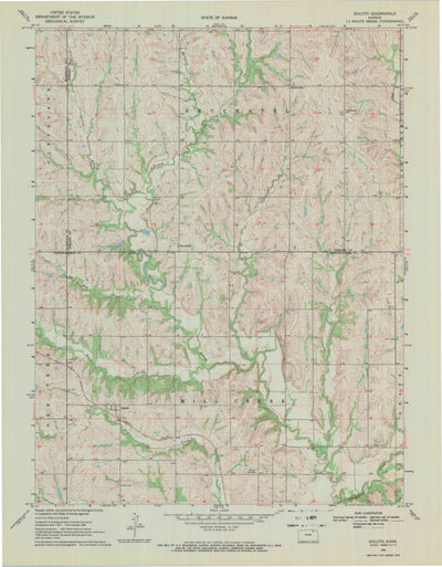 United States Geological Survey Duluth, KS (1969, 24000-Scale) digital map