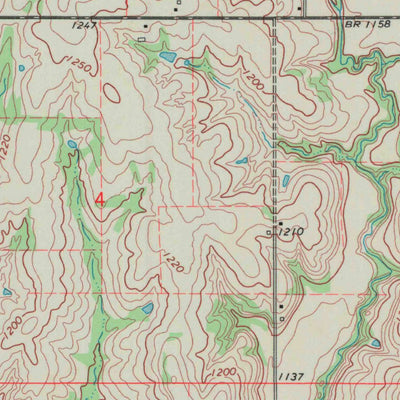 United States Geological Survey Duluth, KS (1969, 24000-Scale) digital map
