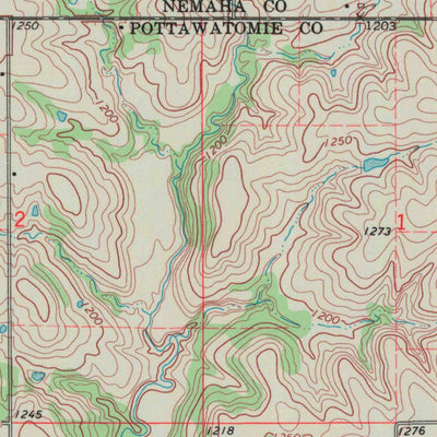 United States Geological Survey Duluth, KS (1969, 24000-Scale) digital map