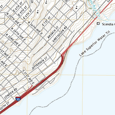 United States Geological Survey Duluth, MN (2022, 24000-Scale) digital map