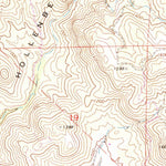 United States Geological Survey Dulzura, CA (1972, 24000-Scale) digital map