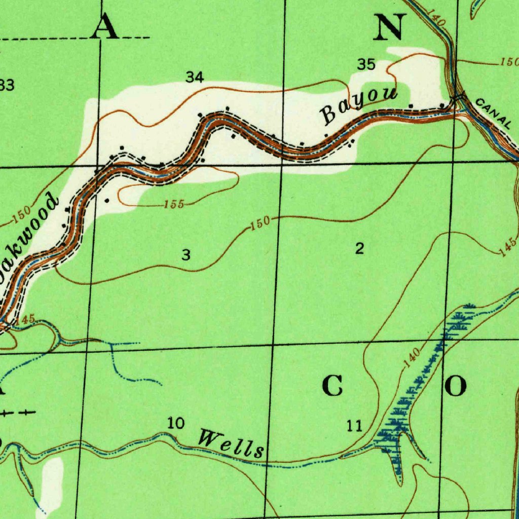 Dumas, AR (1935, 62500Scale) Map by United States Geological Survey