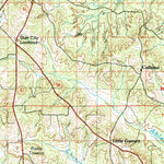 United States Geological Survey Dumas, AR-MS (1986, 100000-Scale) digital map