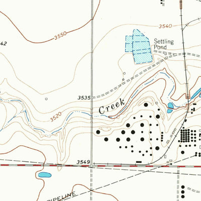 United States Geological Survey Dumas North, TX (1965, 24000-Scale) digital map