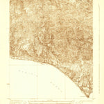 United States Geological Survey Dume Point, CA (1929, 24000-Scale) digital map